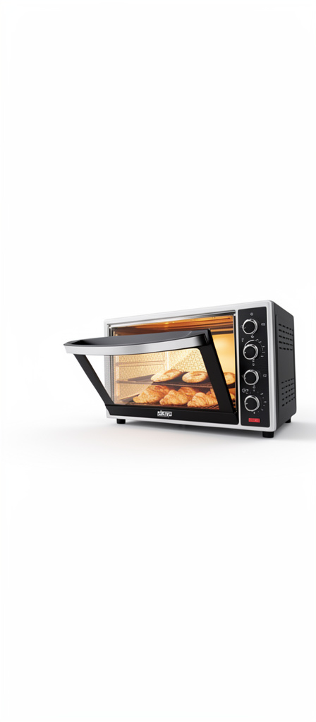 Horno Eléctrico DSP KT-48 de 48 litros con una potencia de 2000W.
El horno eléctrico DSP KT48 de 48 litros