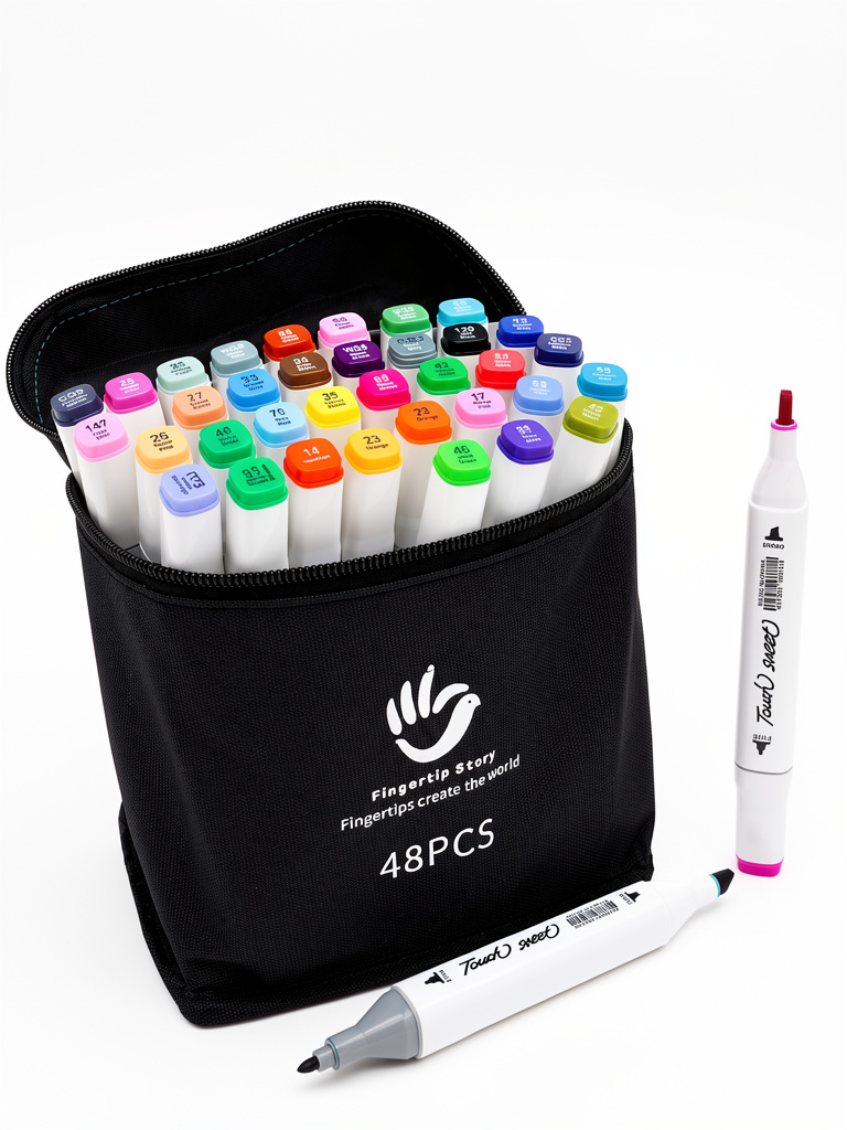 MARCADORES DOBLE PUNTA TOUCH 48PCS