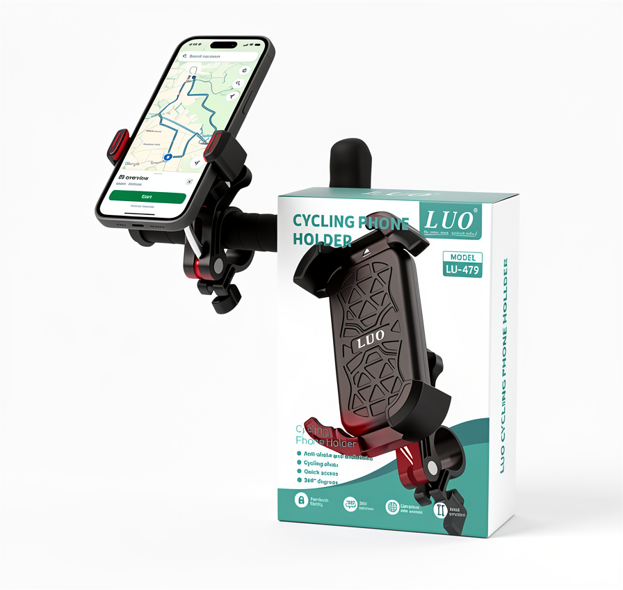 Soporte para celular LUO modelo LU-479, bicicletas y motocicletas.