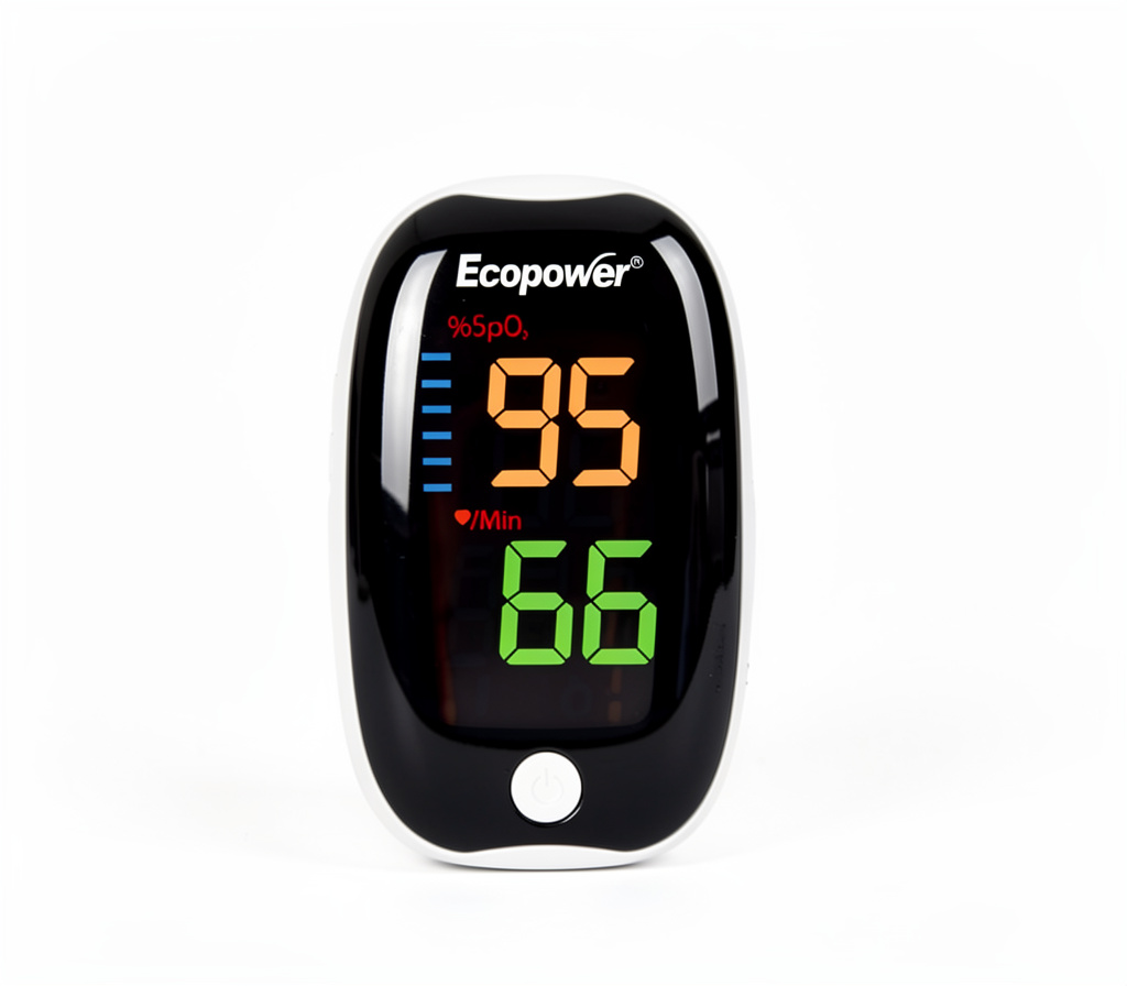 Oxímetro de pulso de la marca Ecopower, modelo EP-2744