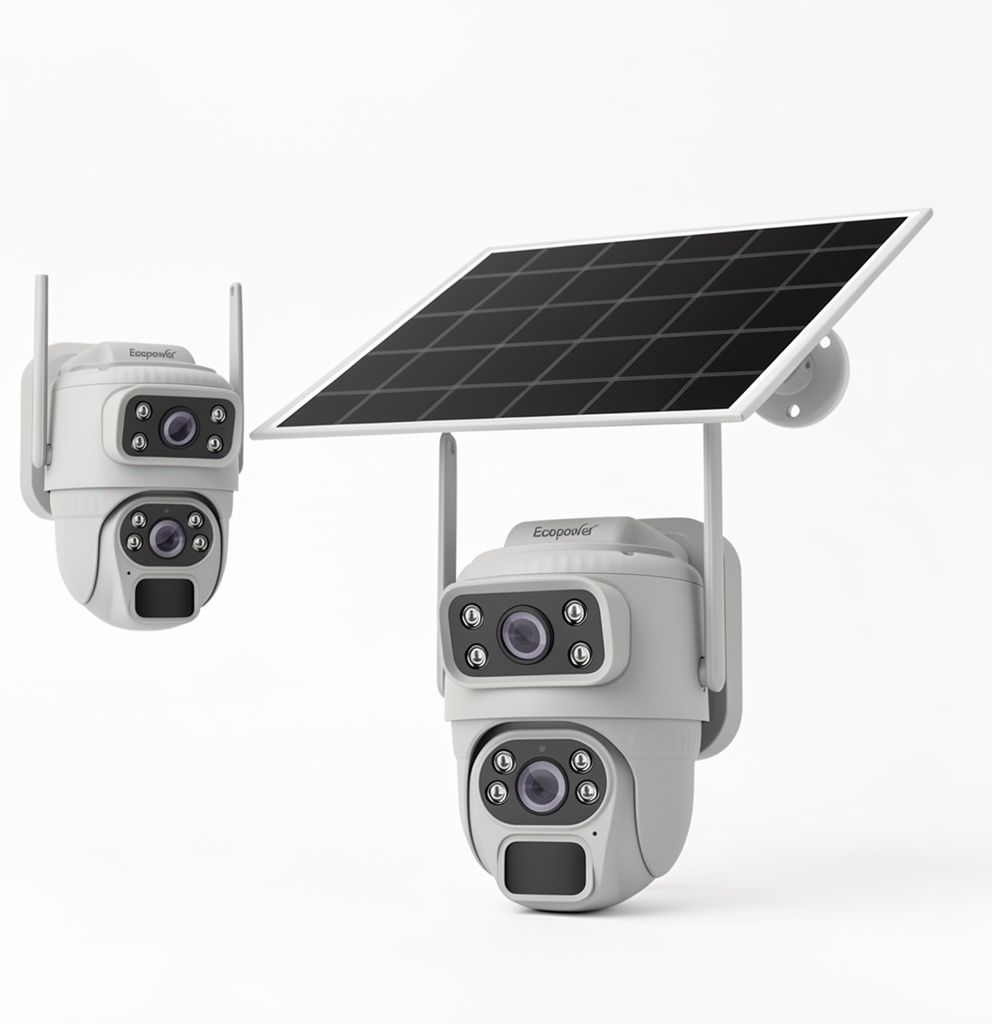 Camara 4G con panel solar