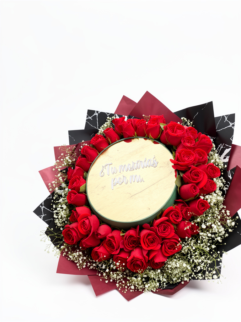 Rosas rojas arreglo