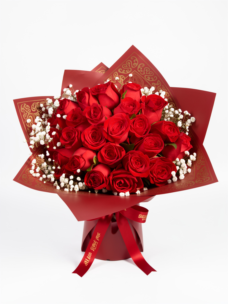 Ramo de 24 rosas