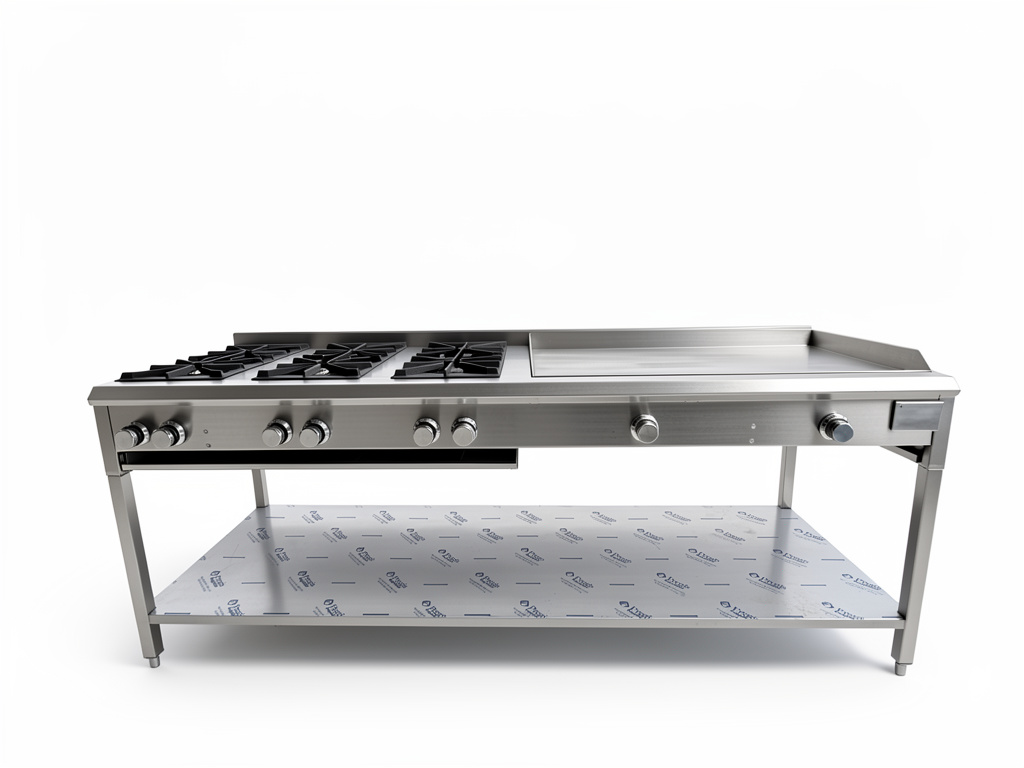 Parrilla con plancha 2.20x80