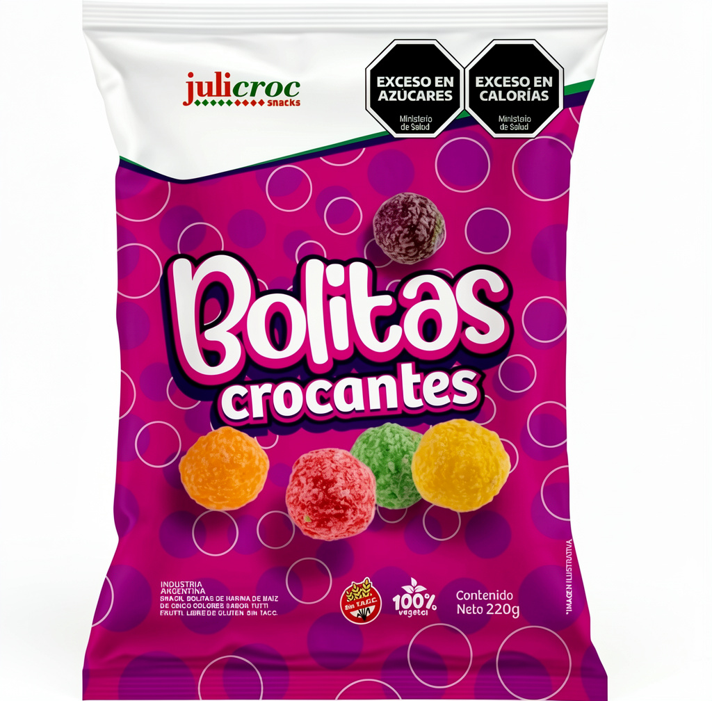 Bolitas crocantes 14u x 220gr
