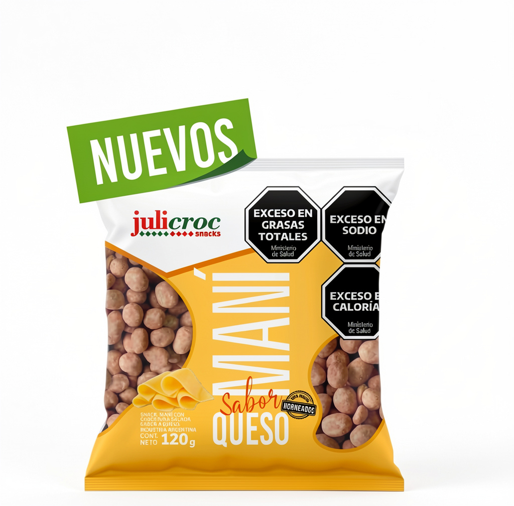 Mani croc 15u x 120gr queso