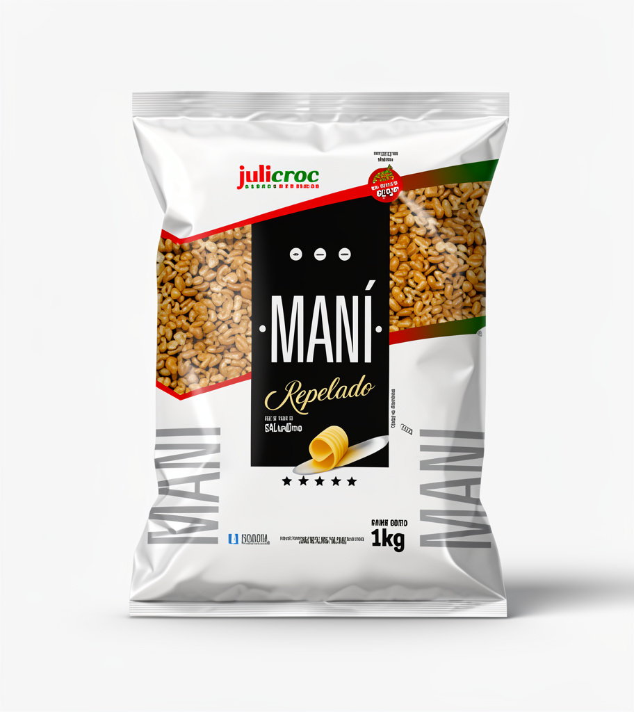 Mani repelado salado 1b 1kg