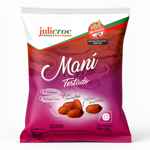 🚫Mani tostado 18u x100gr