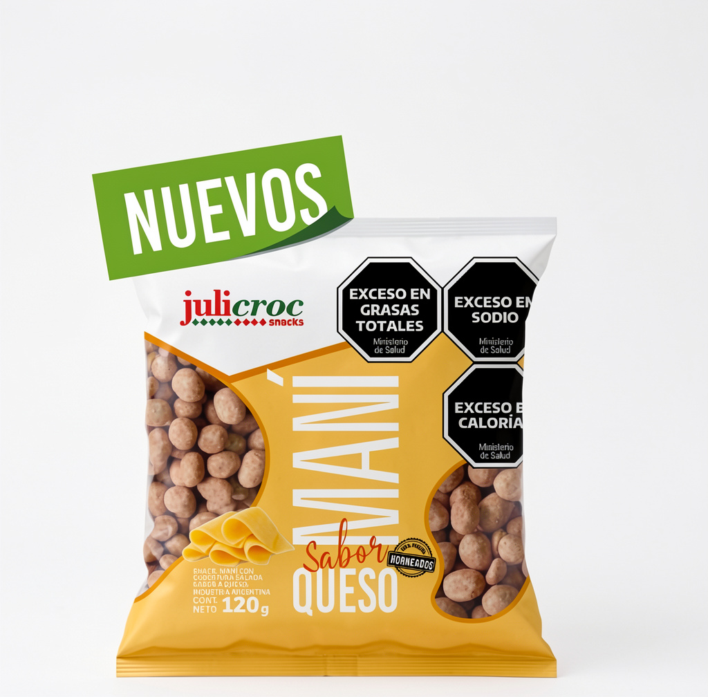 Mani croc 800gr queso