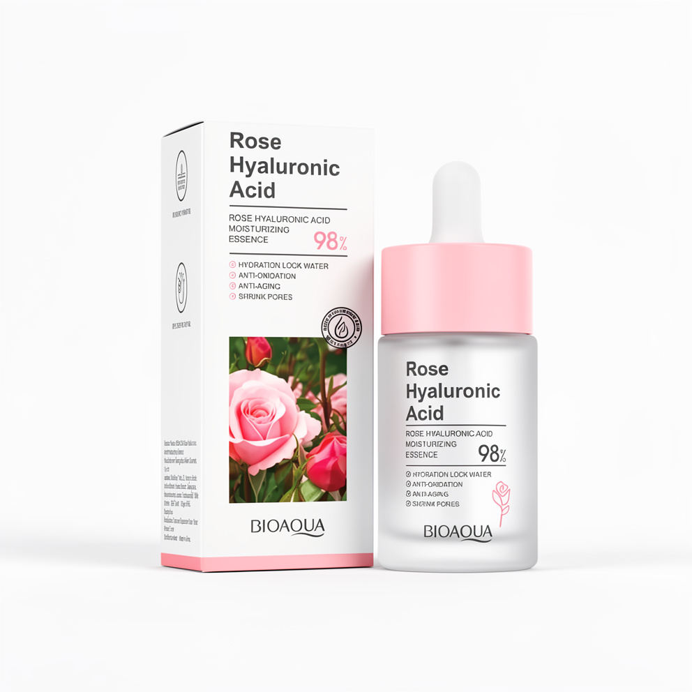 Serum Facial Rosas y Ácido Hialurónico Bioaqua