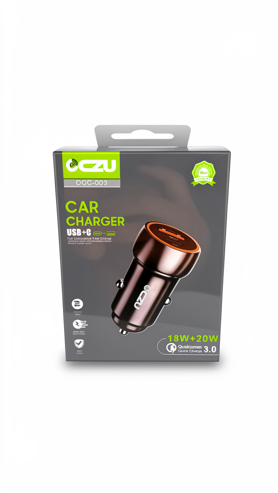 Cargador Carro USB y C OCZU