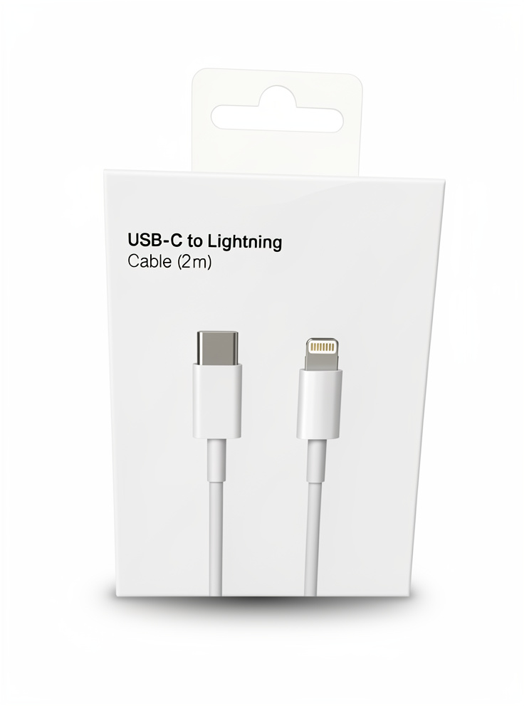 2 metros cables tipo C a iPhone