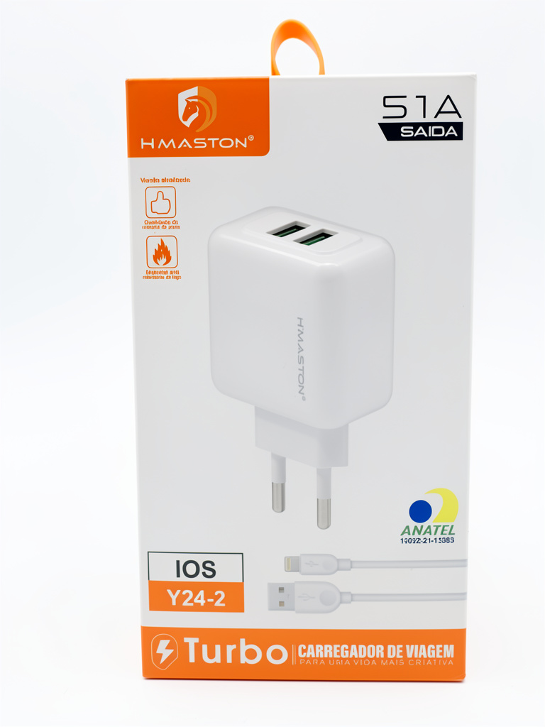 Carregador IOS Y24-2 5.1A Hmaston