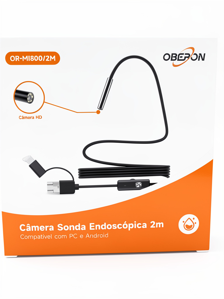 Câmera sonda Endoscopia Mi800