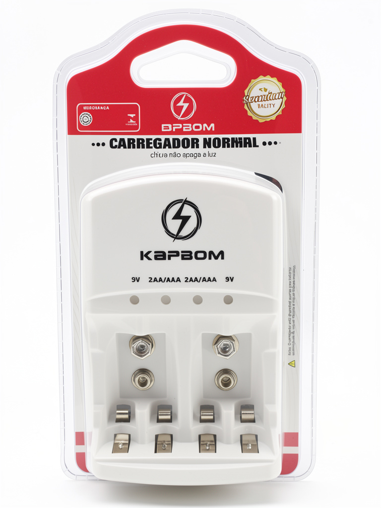 Carregador de pilha c/pilha KA-1368