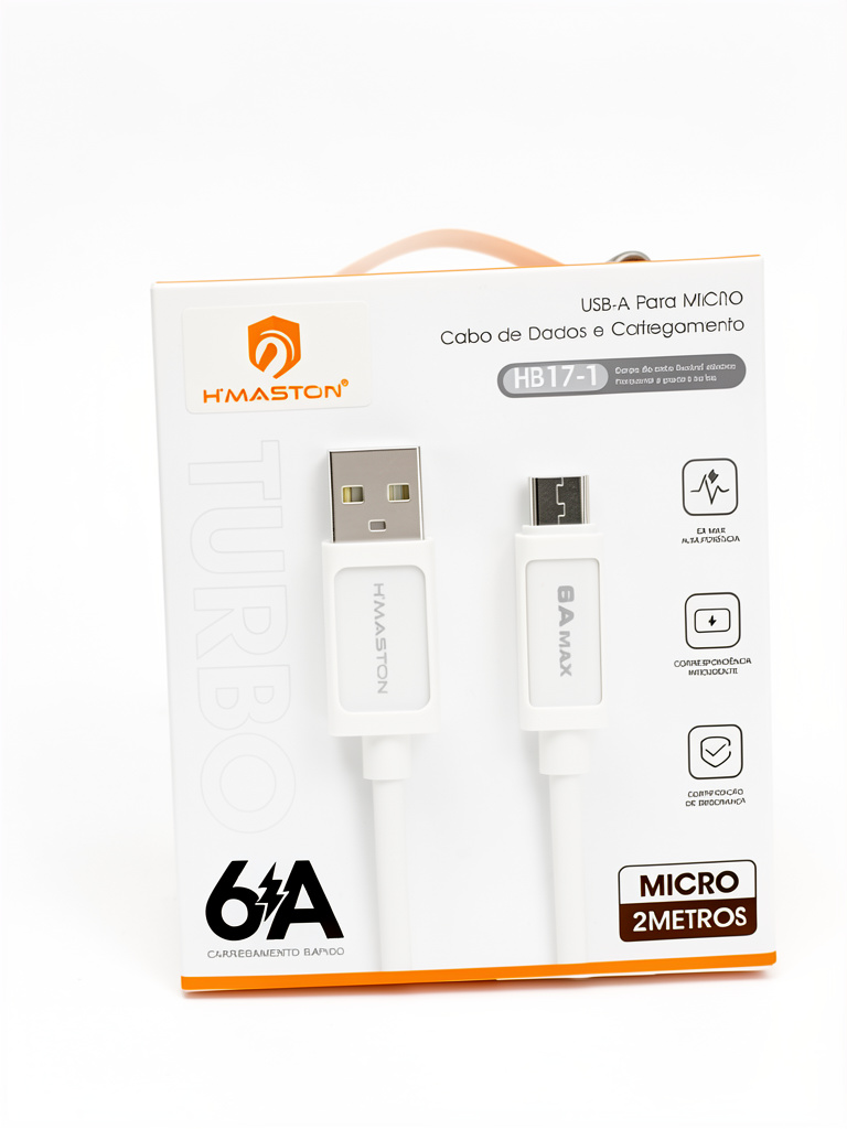Cabo 2 metros USB/V8 HB17-1 hmaston
