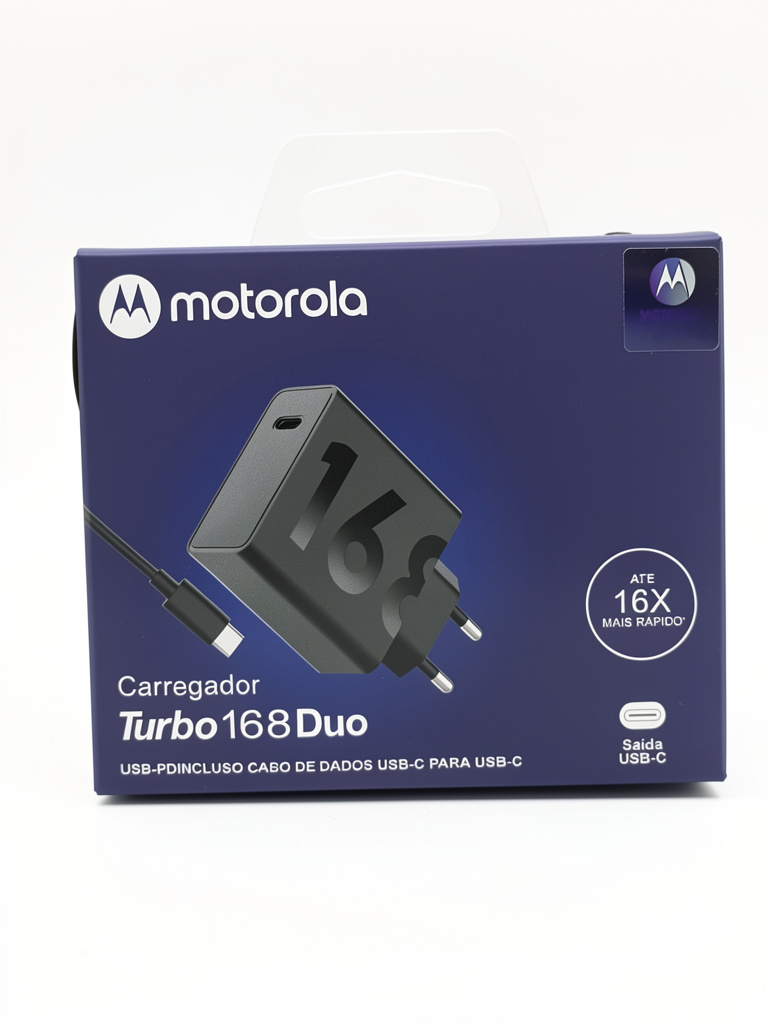 Carregador Motorola turbo tipo c