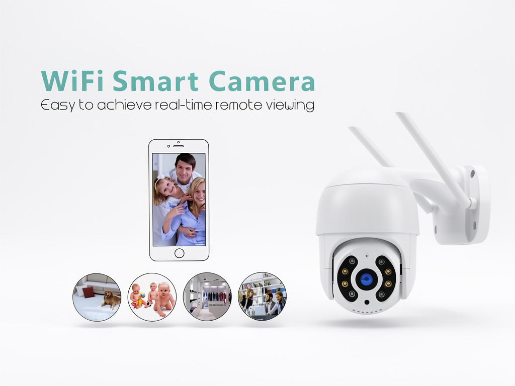 Câmera Wi-Fi Smart - Mod:A8