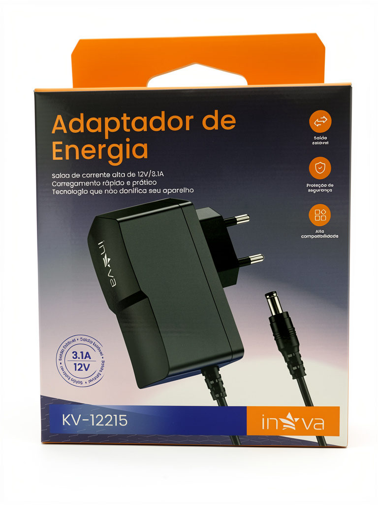 Fonte 12v 3.1A inova kv-12215