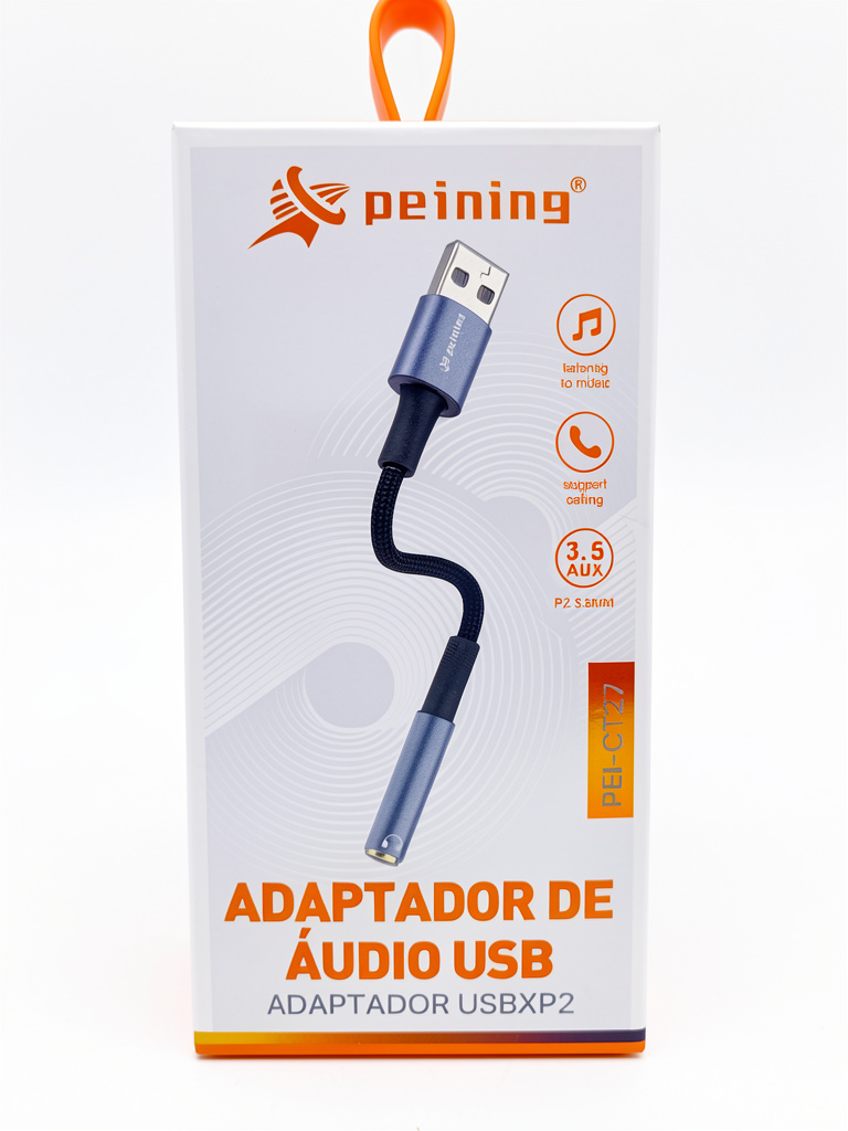 Adaptador p2femea/usb