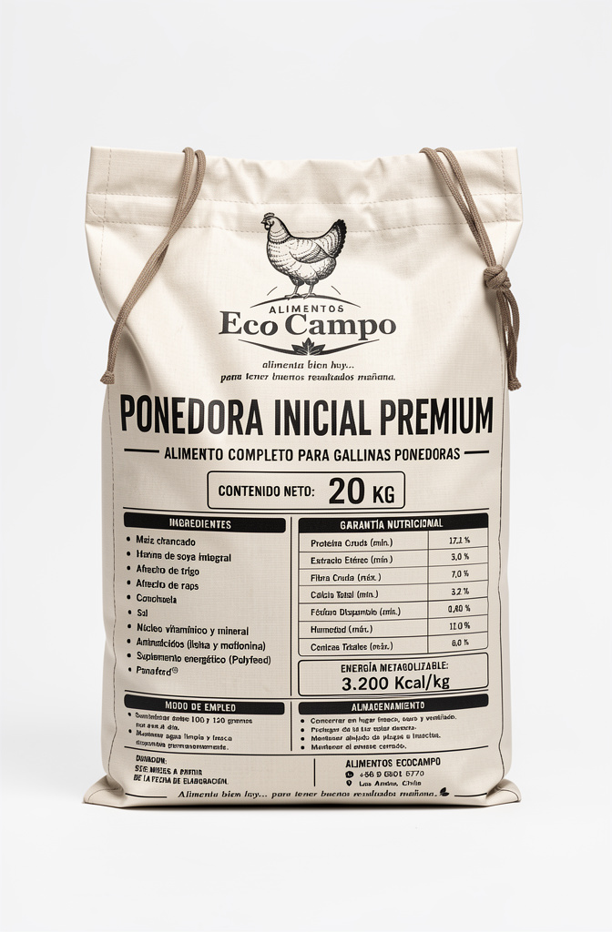 Ponedora Inicial Premium 20 kg