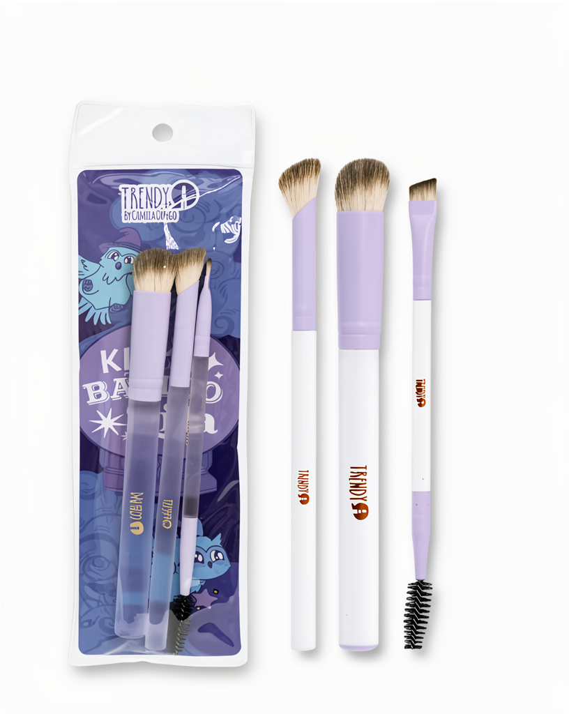 KIT BROCHAS BÁSICO LILA KBL2274
