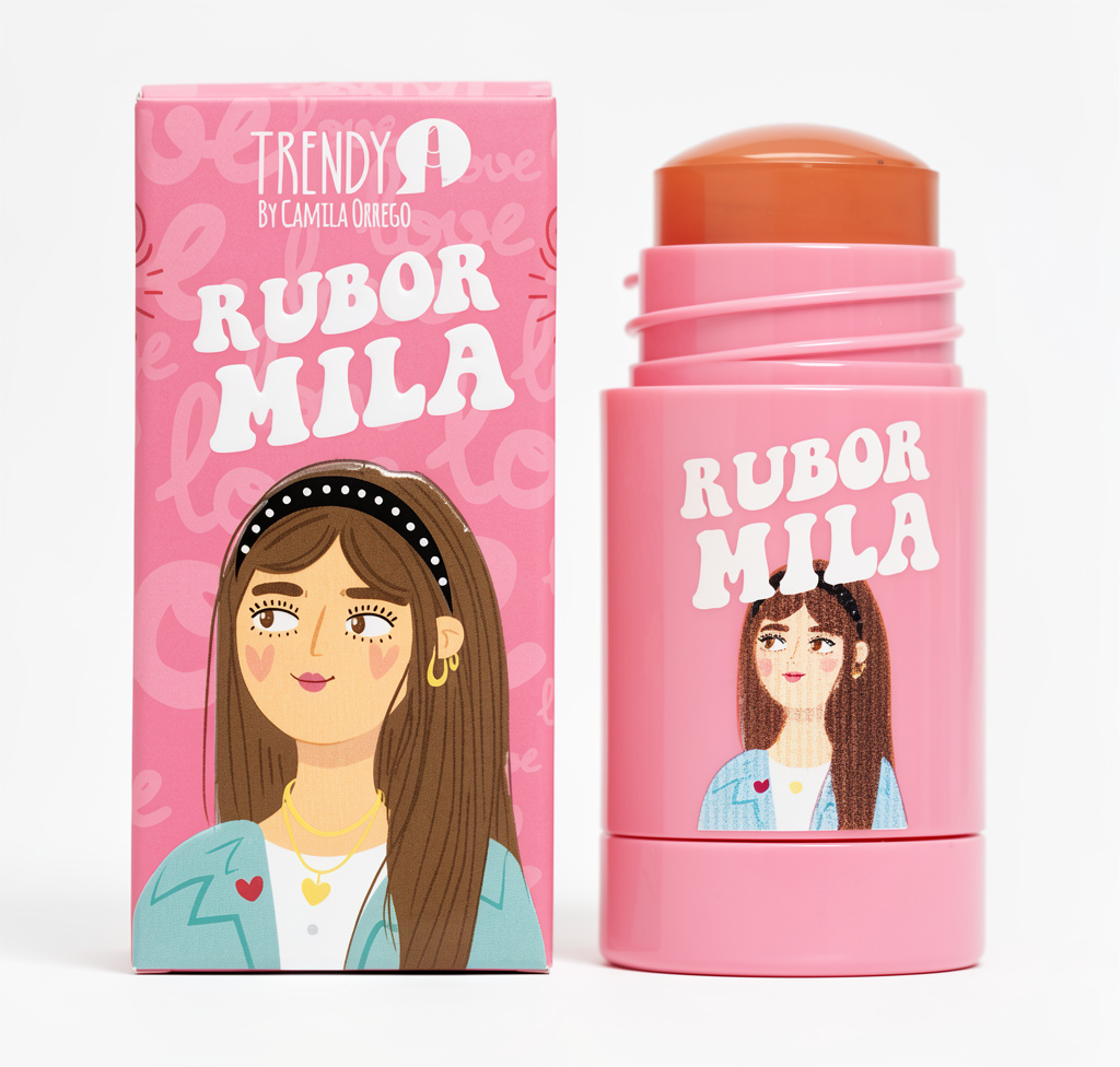 RUBOR EN BARRA MILA R1598