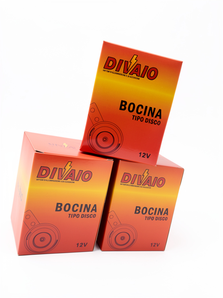 Bocina tipo disco de la marca DIVAIO