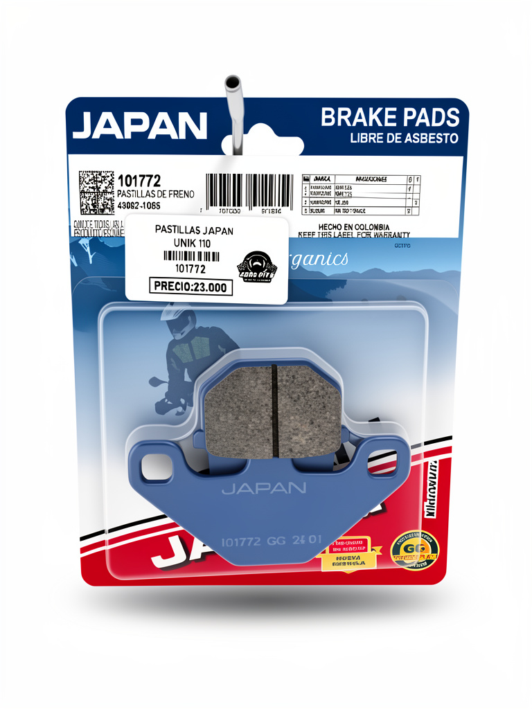 Pastillas JAPAN UNIK110