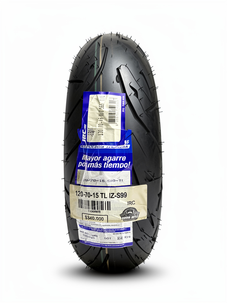 Llanta IRC 120-70-15 TL IZ-S99