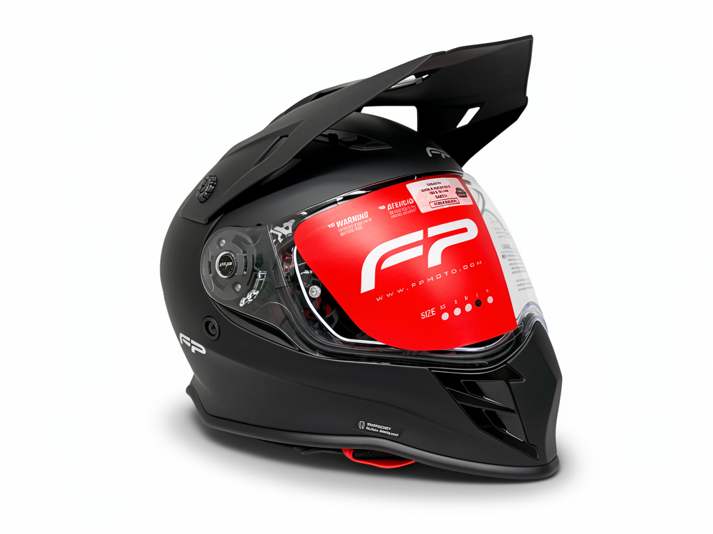 Casco FP ATLAS Negro-Mate