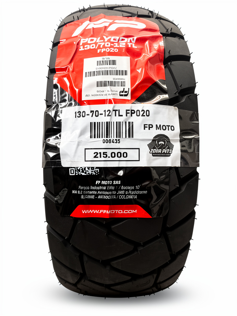 Llanta FP 130-70-12TL FP020