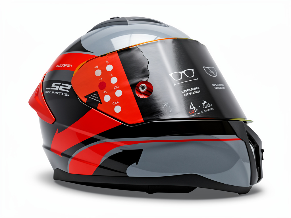 Casco LS2 FF810 VIGO Gris-rojo