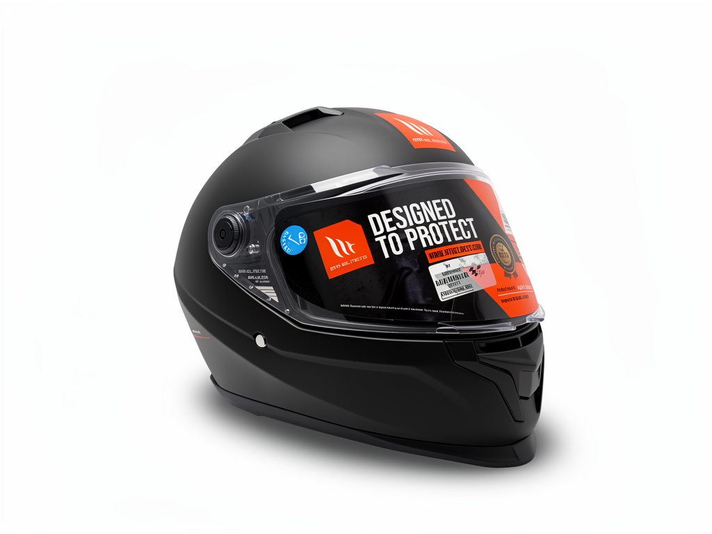 Casco MT HELMETS BRAKER SV Negro-Mate