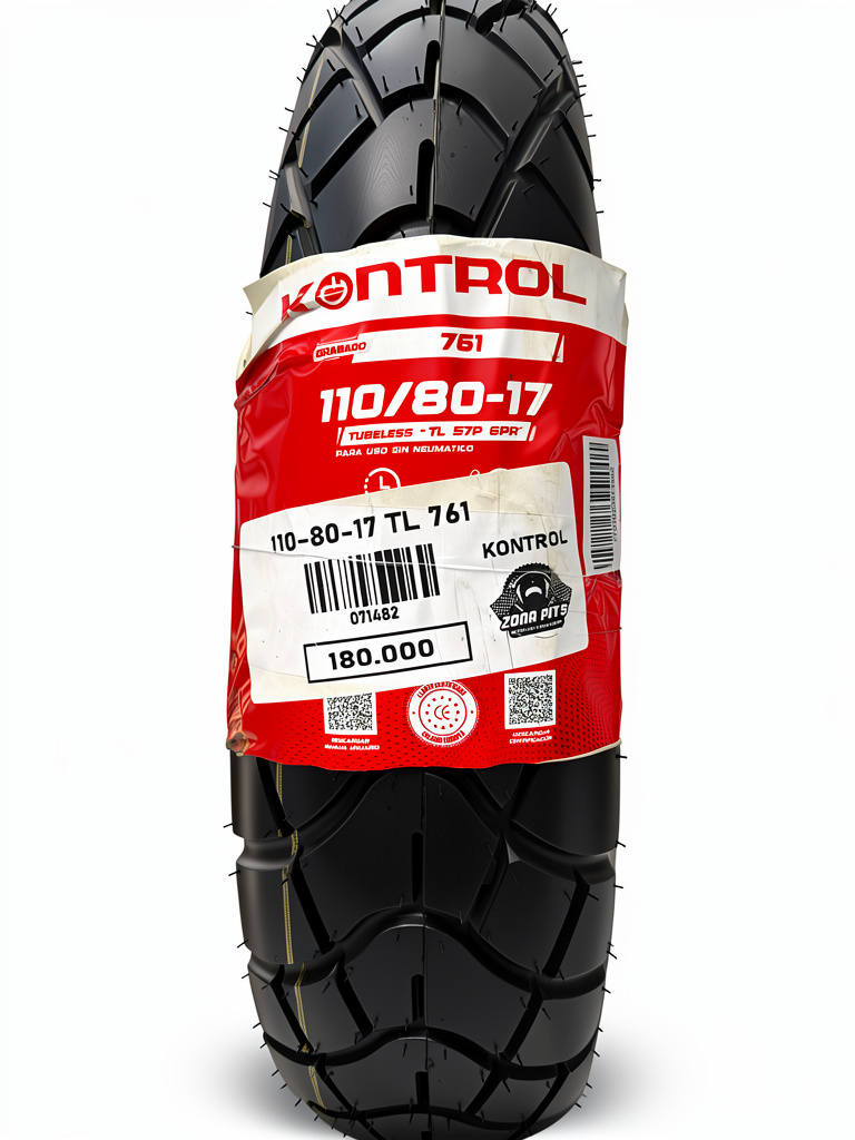Llantas Kontrol 110-80-17 TL 761