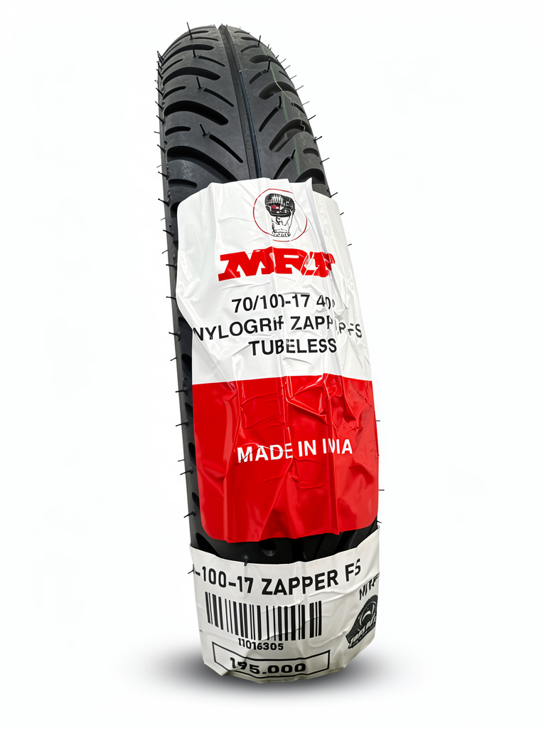 Llanta MRF 70-100-17 TL ZAPPER