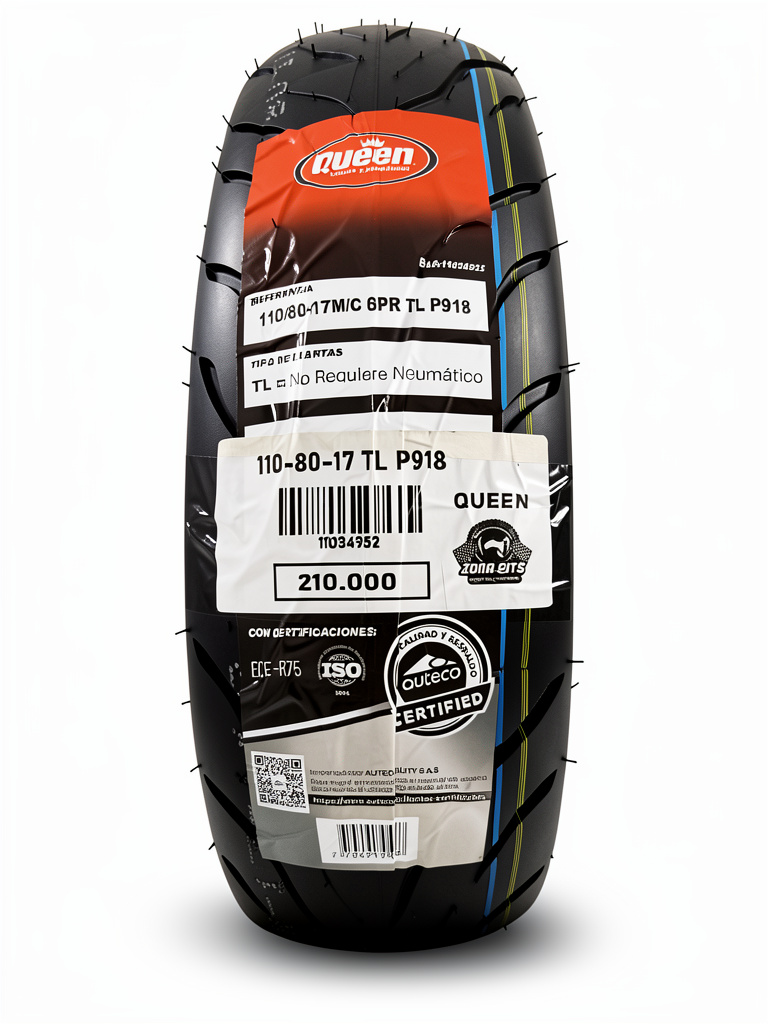 Llanta QUERN 110-80-17 TL P918