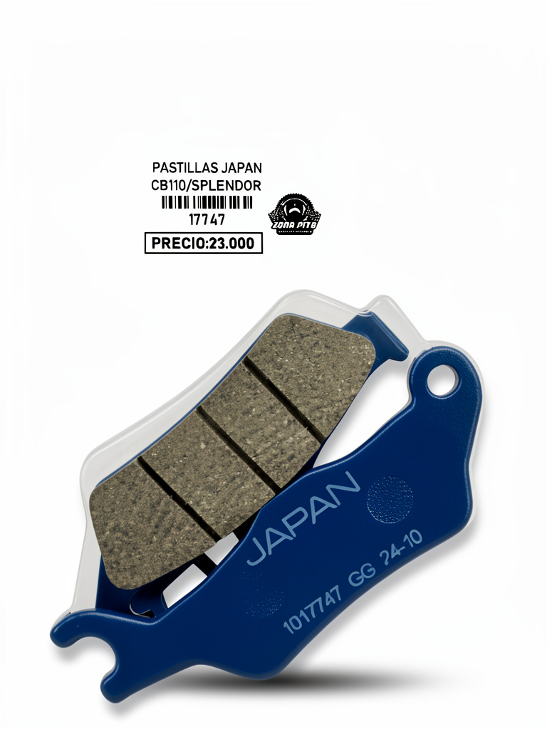 Pastillas JAPAN CB110/SPLENDOR