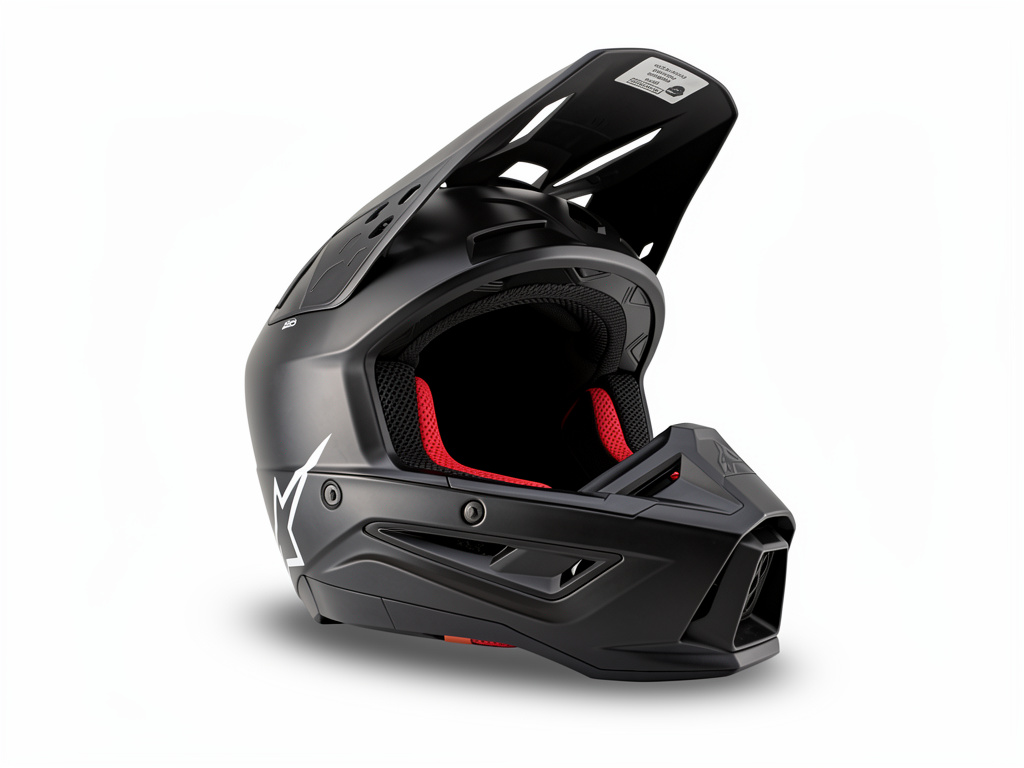 Casco ALPINESTARS S-M5 Negro-Mate