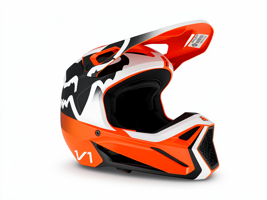 Casco FOX V1 Naranja