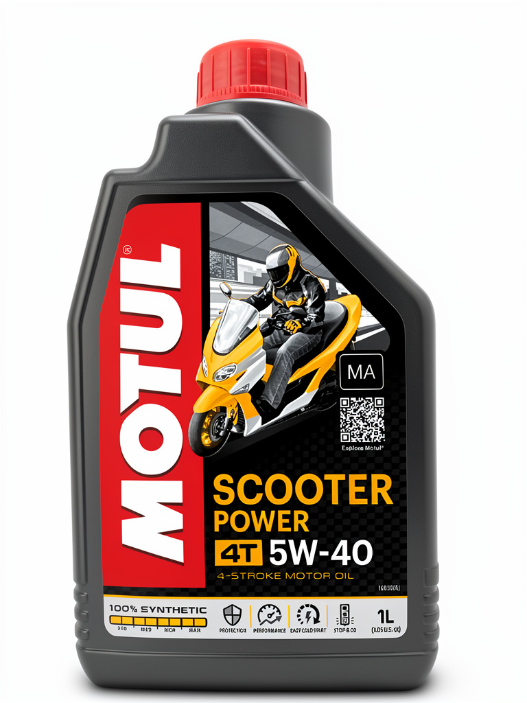Aceite Motul Scooter power 4t 5W-40