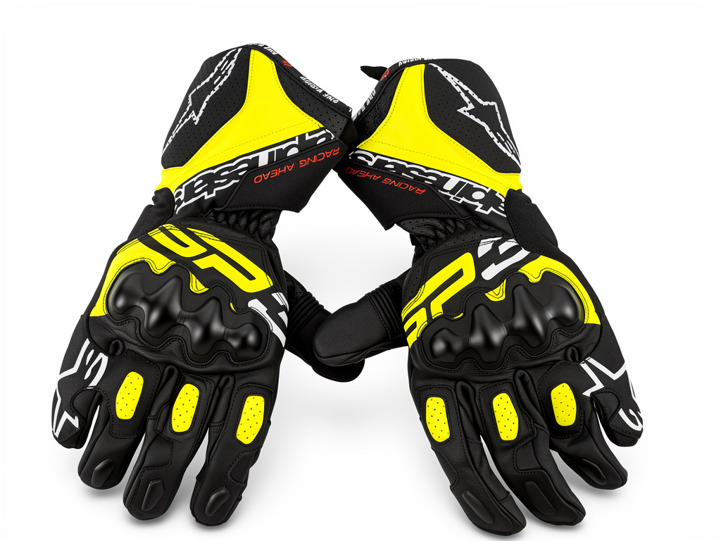 Guantes ALPINESTARS SP3 GLOVES Negro- amarillo