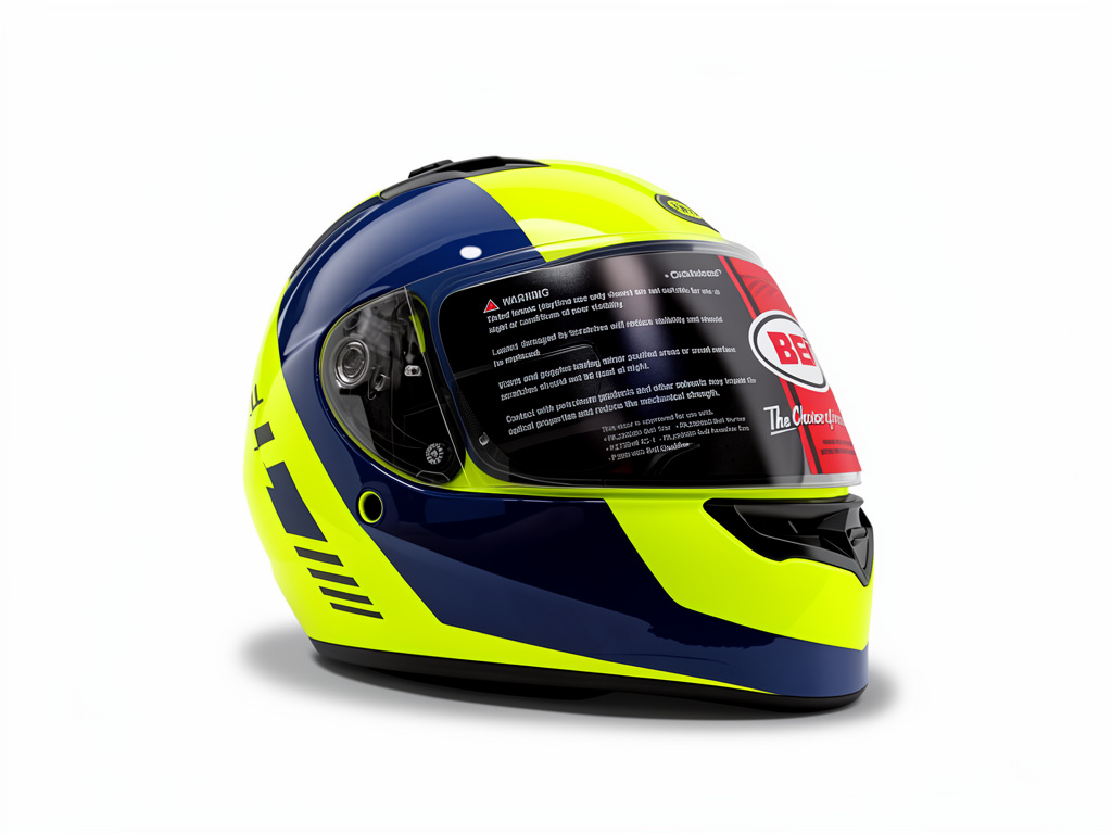 Casco BELL QUALIFIER Amarillo fluorescente