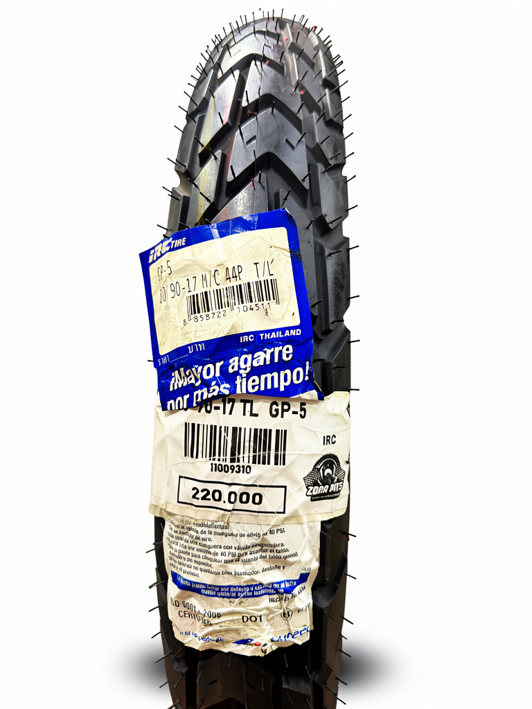 Llanta IRC 80-90-17 TL Gp5