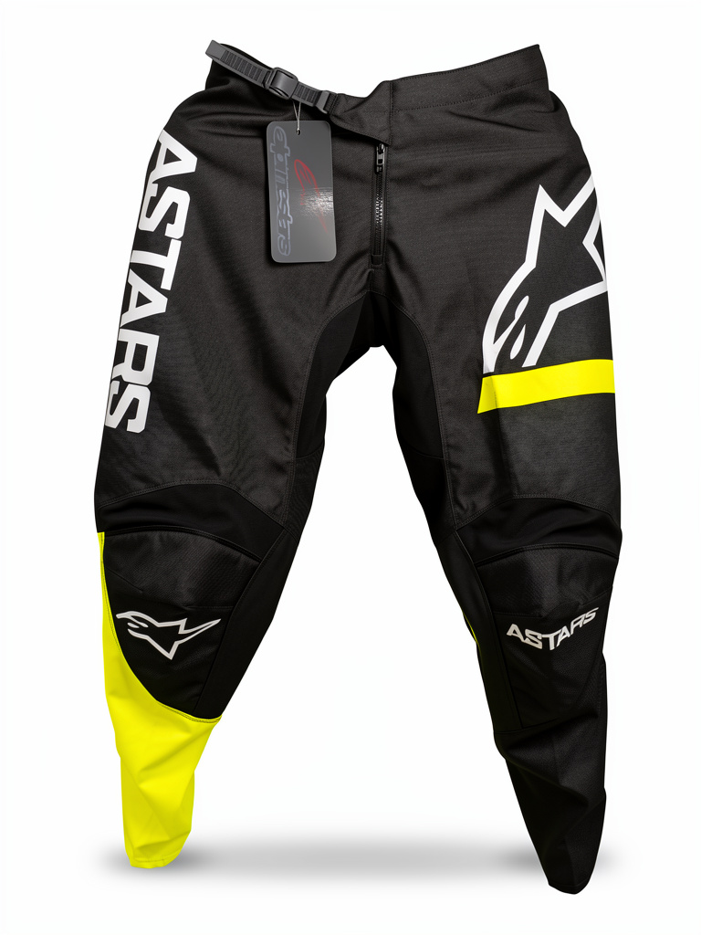 Pantalón ALPINESTARS FLUID CHASER Negro-amarillo