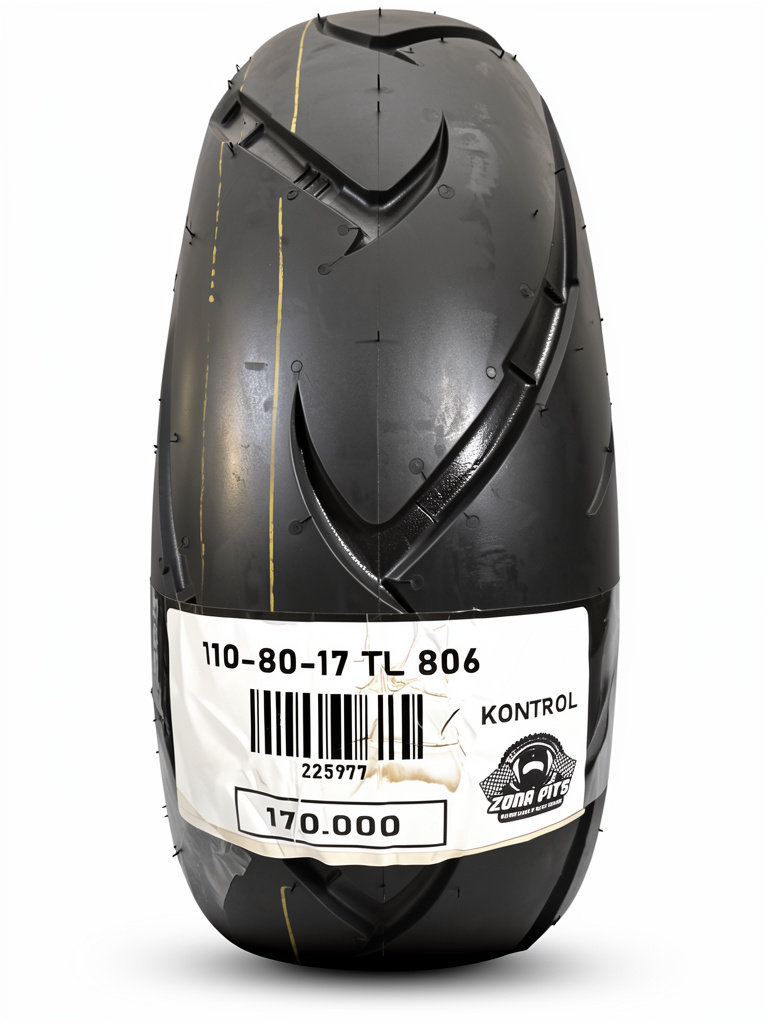 Llanta KONTROL 110-80-17 TL 806