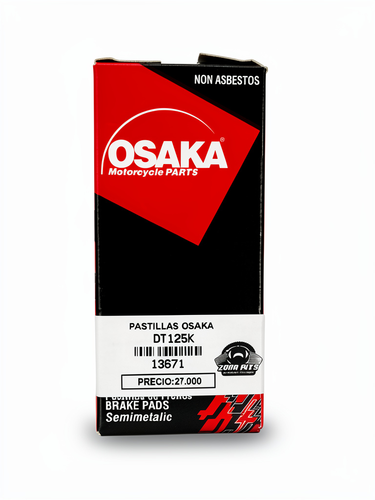Pastillas OSAKA DT125