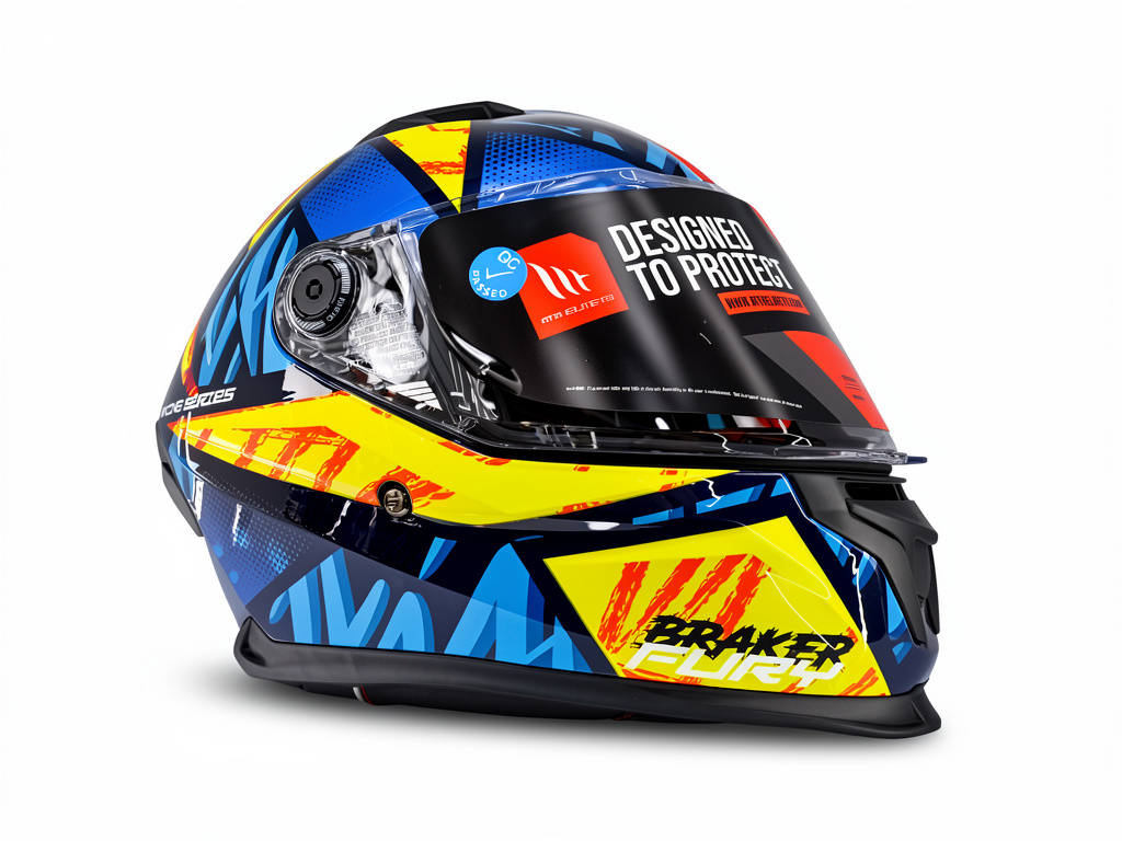 Casco MT HELMETS BRAKER SV FURY