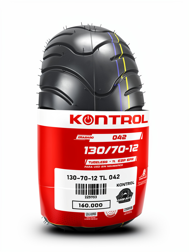 Llanta KONTROL 130-70-12 TL 042