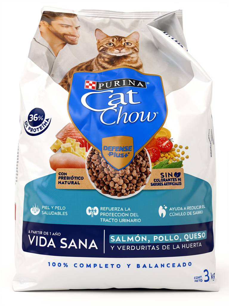 Purina Cat Chow vida sana 3kg